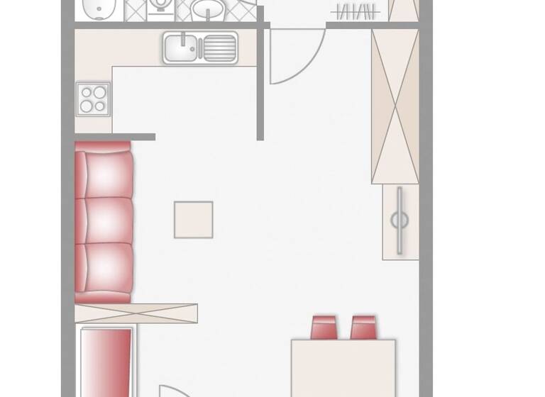 Wohnung zum Kauf 179.500 € 1 Zimmer 42 m² 1. Geschoss Götting Bruckmühl 83052