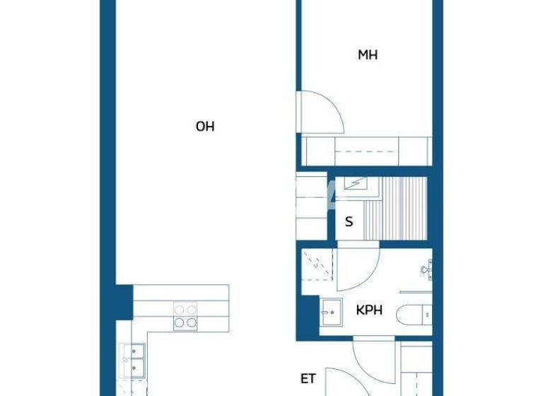 Studio zum Kauf 152.000 € 2 Zimmer 58,5 m² 1. Geschoss Ilmarinkatu 10 Oulu 90400