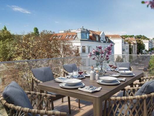 Penthouse zum Kauf - Erstbezug 2.592.800 € 4 Zimmer 161,6 m² 3. Geschoss Wien 1190