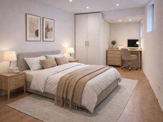 Wohnung zur Miete 1.155 € 2 Zimmer 45,6 m² Innenstadt Erlangen 91054