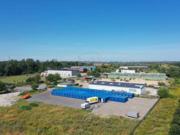 Lagerhalle zur Miete provisionsfrei 75 € 750 m² Lagerfläche teilbar ab 15 m² Am Weidenbruch 8 Beselin Kessin 18196
