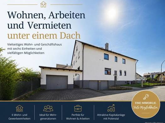 Mehrfamilienhaus zum Kauf 1.095.000 € 23 Zimmer 349,4 m² 1.220 m² Grundstück Wenzenbach Wenzenbach 93173
