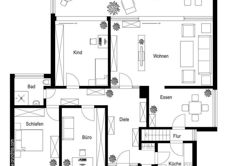 Bungalow zum Kauf 898.000 € 4 Zimmer 170 m² 978 m² Grundstück Uedesheim Neuss 41468