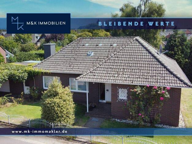 Bungalow zur Miete 890 € 4 Zimmer 125 m² 642 m² Grundstück frei ab 01.02.2026 Margueritenstraße 2 Hengelage Quakenbrück 49610