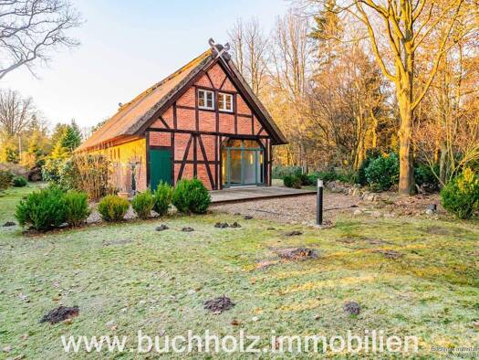 Einfamilienhaus zur Miete 1.600 € 4 Zimmer 150 m² 1.200 m² Grundstück Wesel Undeloh / Wesel 21274