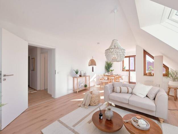Wohnung zum Kauf provisionsfrei 329.900 € 4 Zimmer 79,4 m² 2. Geschoss Neustadt Waiblingen 71336