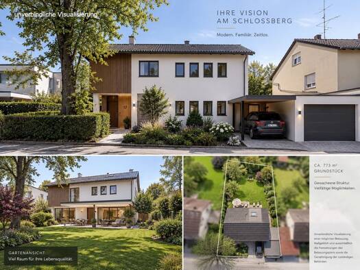 Grundstück zum Kauf 979.000 € 773 m² Grundstück frei ab sofort Wendelsteinstraße 17 Schloßberg Stephanskirchen 83071