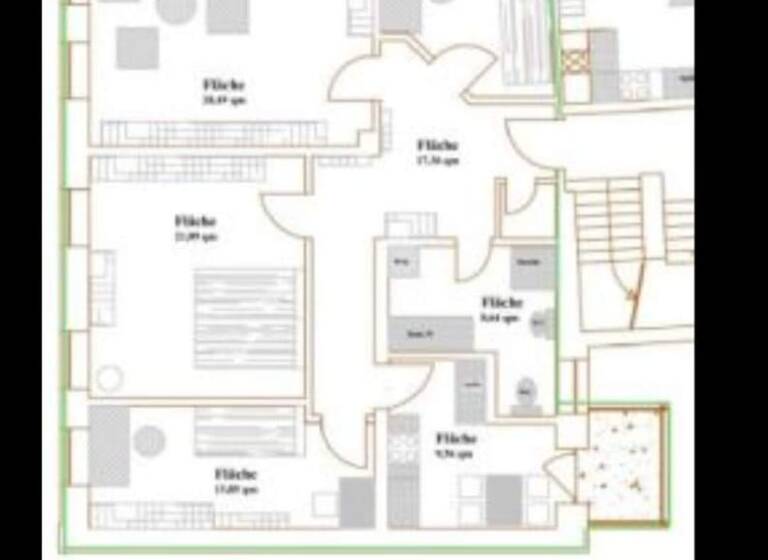 Wohnung zur Miete 800 € 4 Zimmer 115 m²<br/>Wohnfläche 2.<br/>Geschoss ab sofort<br/>Verfügbarkeit Technikumplatz 24 Mittweida Mittweida 09648