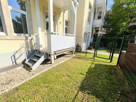 Wohnung zur Miete 1.099 € 3 Zimmer 83 m² EG Hallesche Straße 6 Pieschen-Süd Ortsamtsbereich Pieschen 01127