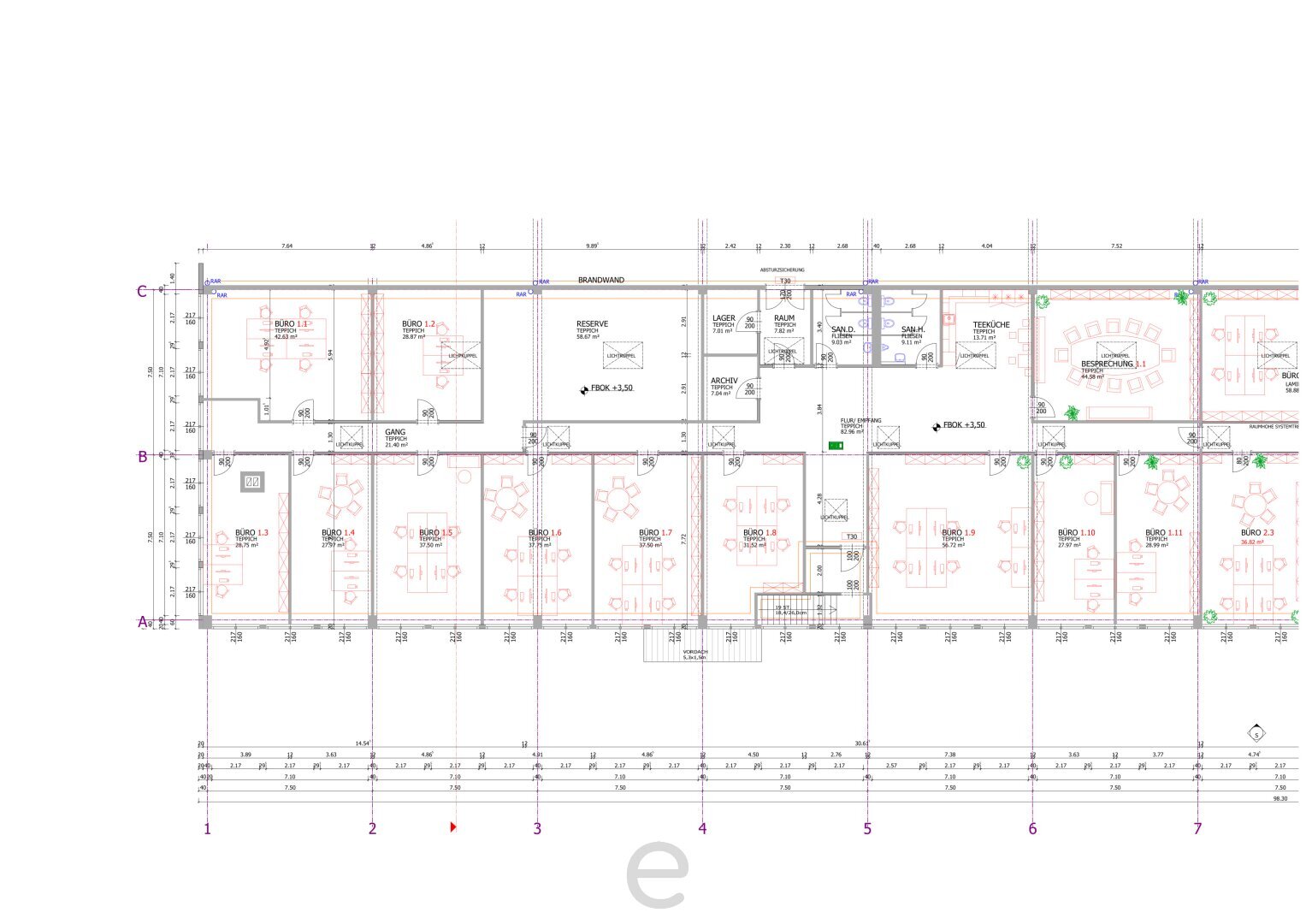 Büro-/Praxisfläche zur Miete 290 € 1 Zimmer 20 m²<br/>Bürofläche Frindorf 4063