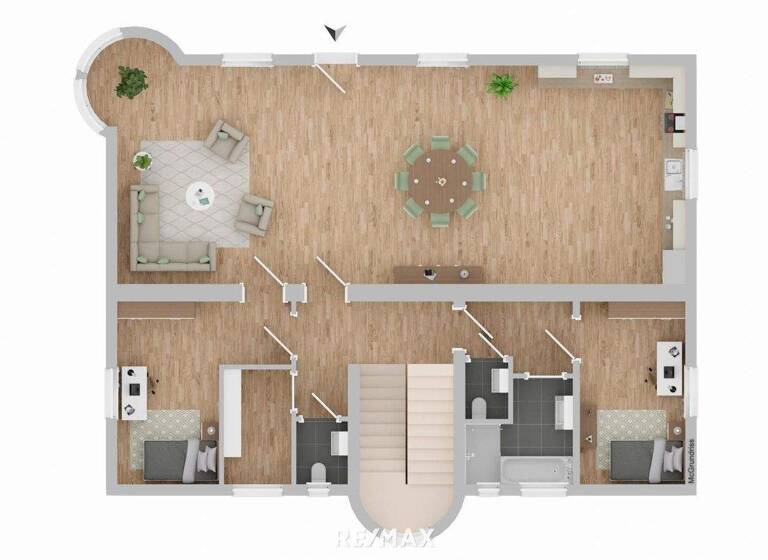 Mehrfamilienhaus zum Kauf 219.000 € 8 Zimmer 220 m² 983 m² Grundstück Nr. 101 Burg 7473