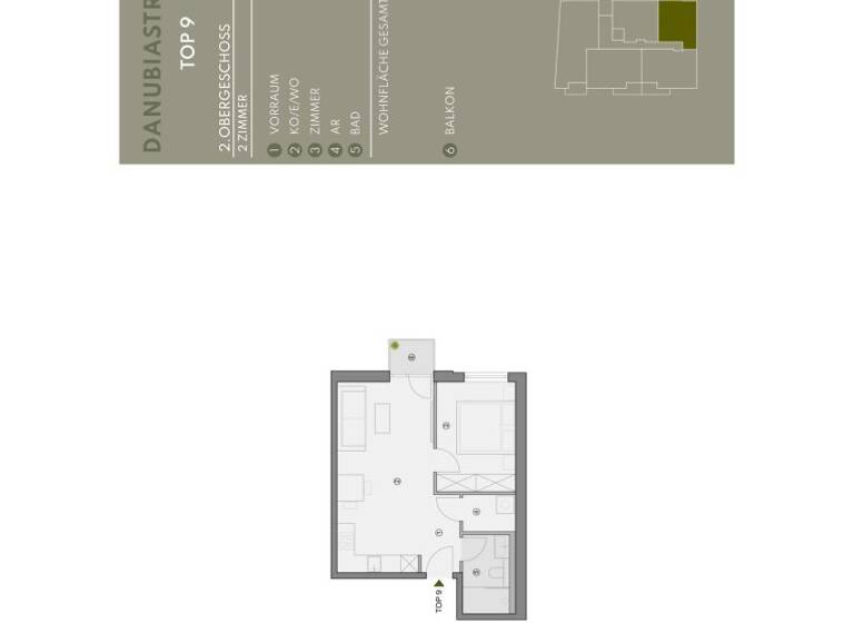 Wohnung zum Kauf - Erstbezug 198.000 € 2 Zimmer 40,7 m² Mannswörth 2320