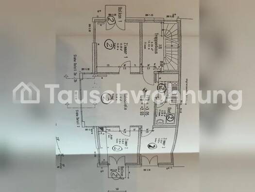 Wohnung zur Miete Tauschwohnung 1.000 € 3,5 Zimmer 77 m² 1. Geschoss Derendingen Tübingen 72072