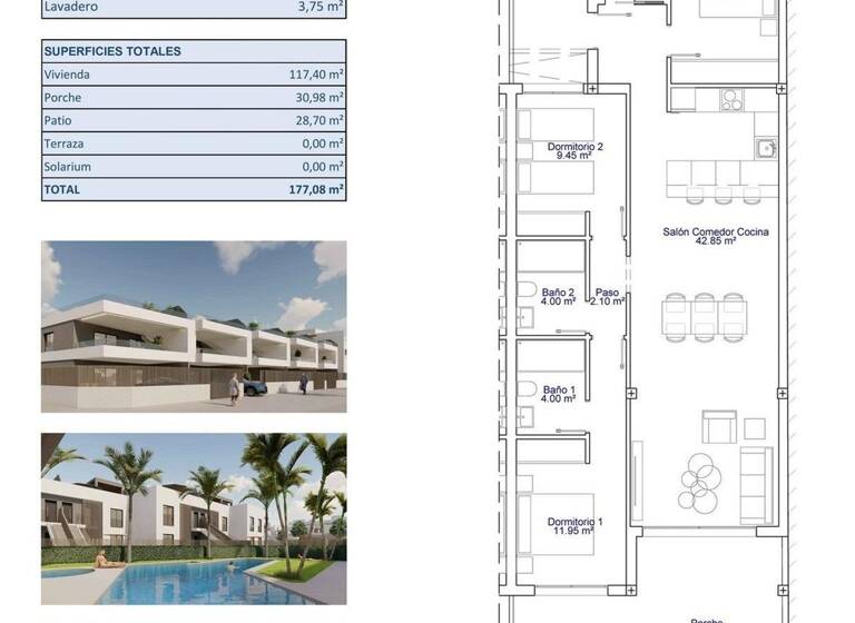 Haus zum Kauf 345.000 € 117 m² Pilar de la Horadada 03190