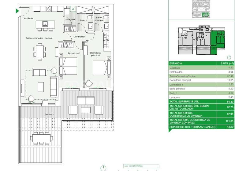 Penthouse zum Kauf 1.170.000 € 4 Zimmer 102 m² EG Málaga 29680