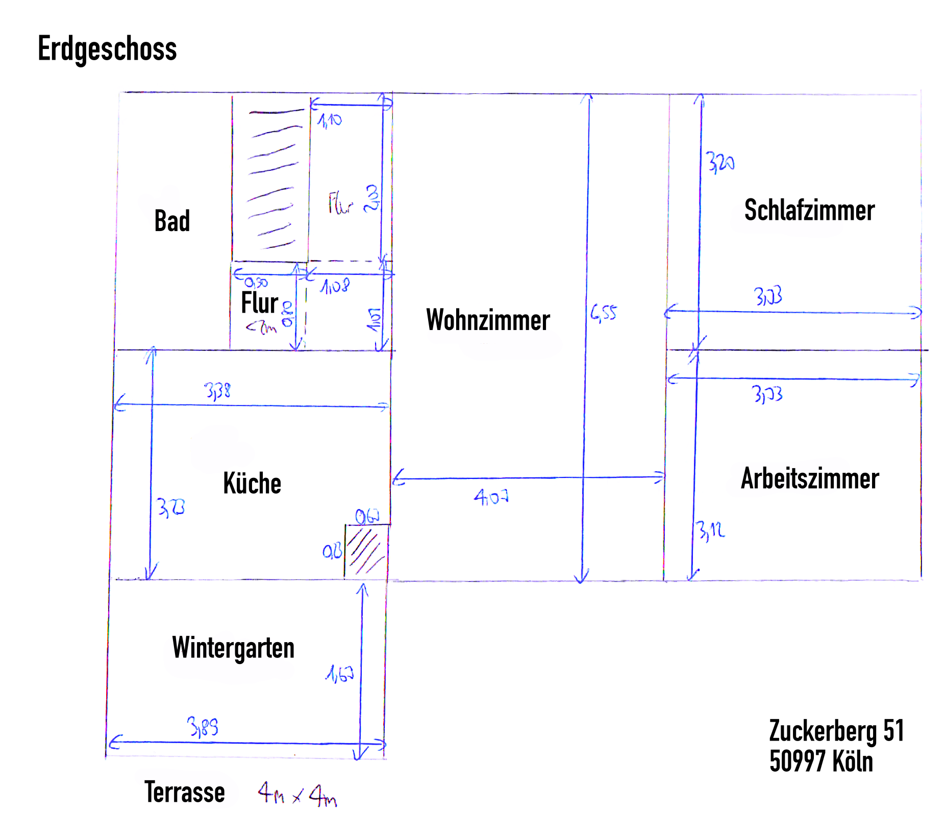 Haus zum Kauf 595.000 € 7 Zimmer 138 m²<br/>Wohnfläche 823 m²<br/>Grundstück Rondorf Köln 50997