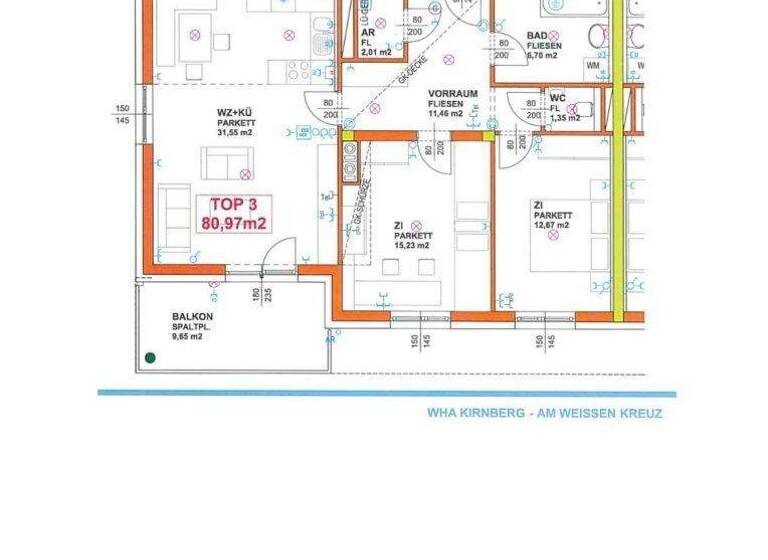 Wohnung zur Miete 761 € 3 Zimmer 81,2 m² Kirnberg an der Mank 3241