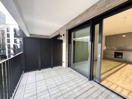 Wohnung zur Miete - Erstbezug 1.790 € 3 Zimmer 75,8 m² 2. Geschoss frei ab 01.02.2026 Völklinger Straße 2b Unterbilk Düsseldorf 40219