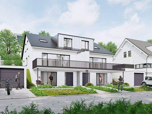 Doppelhaushälfte zum Kauf provisionsfrei 848.138 € 6 Zimmer 162 m² 296 m² Grundstück Weissach 71287