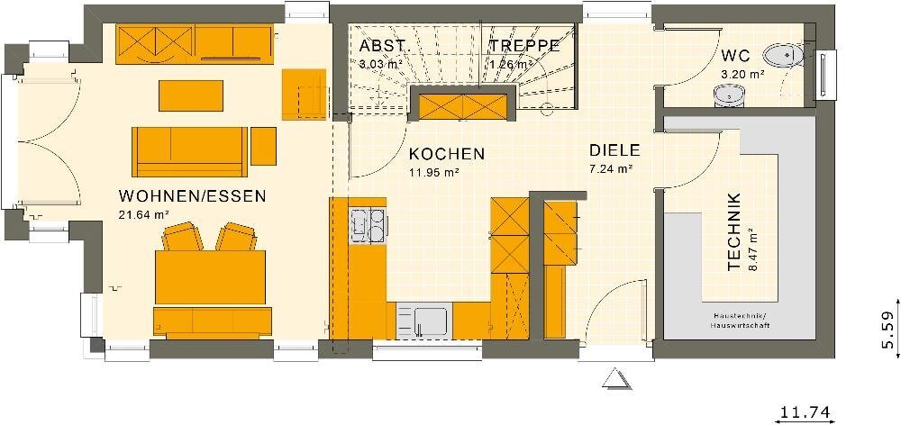 Einfamilienhaus zum Kauf 475.000 € 3,5 Zimmer 107 m²<br/>Wohnfläche 839 m²<br/>Grundstück Veringenstadt Veringenstadt 72519