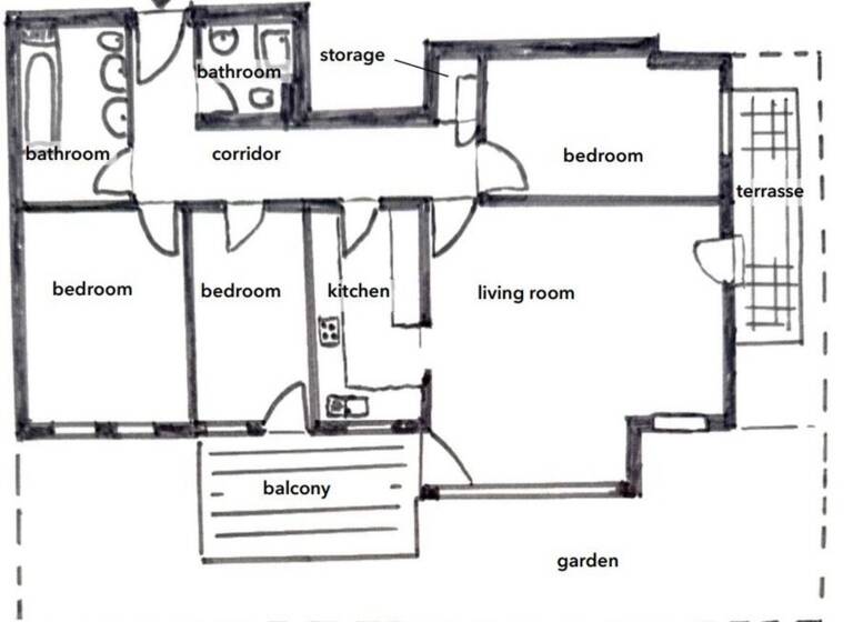 Wohnung zur Miete 1.800 € 4 Zimmer 90 m² Geschoss EG/3 frei ab 20.05.2026 Klaffensteinstraße 26 1 Böblingen 71032