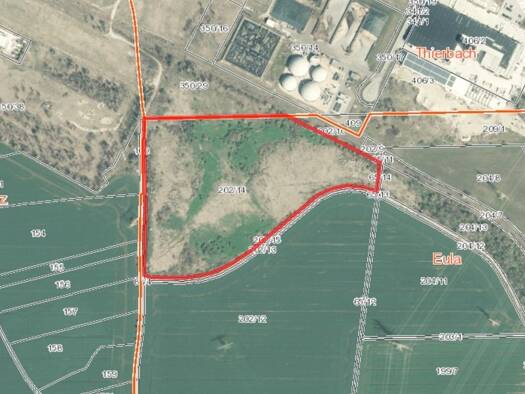 Gewerbegrundstück zum Kauf provisionsfrei 209.000 € 68.367 m² Grundstück Eula Borna / Eula 04552