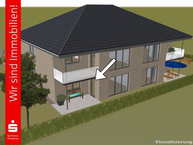 Wohnung zum Kauf - Neubau 377.000 € 3 Zimmer 94 m² Lechtingen Wallenhorst 49134