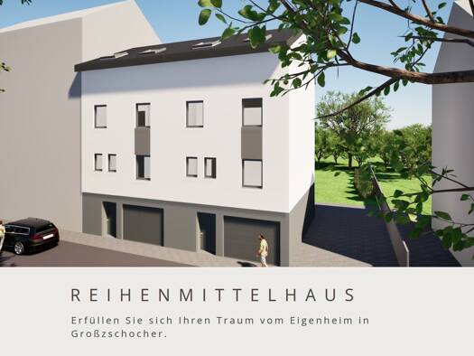 Reihenmittelhaus zum Kauf provisionsfrei 536.284 € 5 Zimmer 147 m² 315 m² Grundstück Großzschocher Leipzig 04249