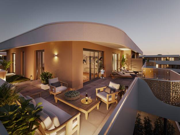 Penthouse zum Kauf - Neubau provisionsfrei 1.029.000 € 5,5 Zimmer 147 m² Dachgeschoss, 3. Geschoss Anna Reich Straße 18 Maichingen Sindelfingen 71069