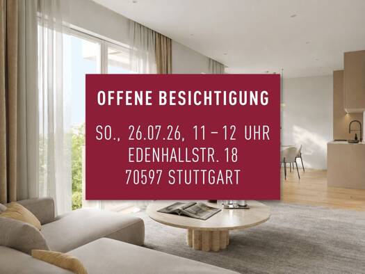 Wohnung zum Kauf - Erstbezug provisionsfrei 519.800 € 2,5 Zimmer 52,6 m² Sonnenberg Stuttgart 70597