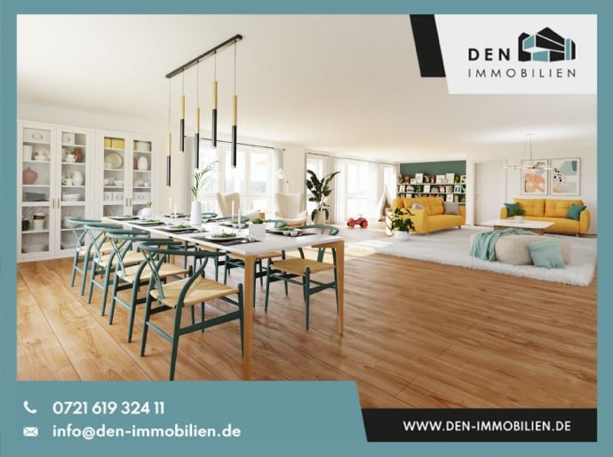 Wohnung zum Kauf 549.000 € 4 Zimmer 183,3 m²<br/>Wohnfläche 2.<br/>Geschoss Röttererberg Rastatt 76437