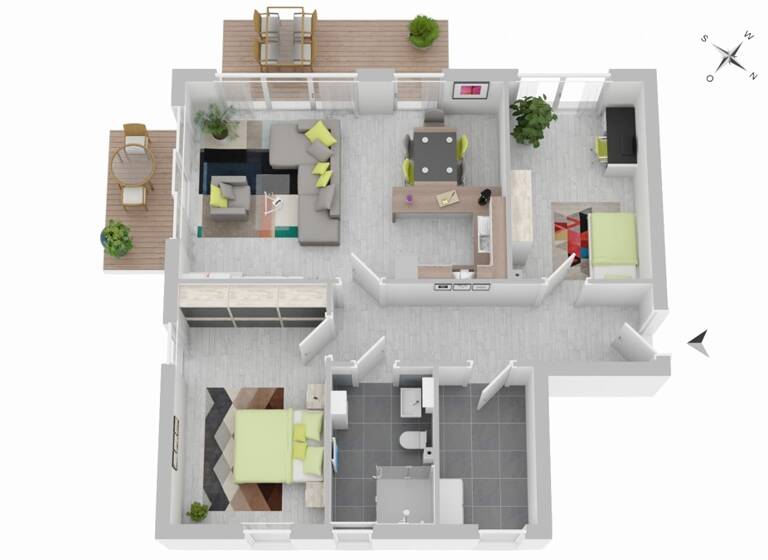 Wohnung zum Kauf 520.000 € 3 Zimmer 94,8 m² Gremmendorf Münster / Gremmendorf 48167
