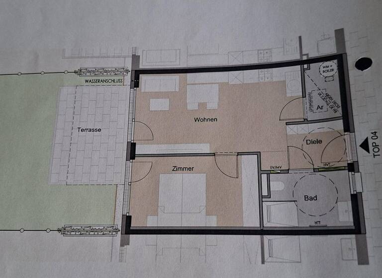 Wohnung zur Miete - Erstbezug 1.320 € 2 Zimmer 48 m² EG frei ab 01.06.2026 Amras Innsbruck Amras 6020