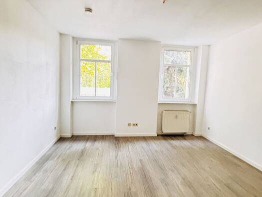 Wohnung zur Miete 441 € 2 Zimmer 50 m² frei ab sofort Huttenstraße 50 Lutherplatz Süd 06110