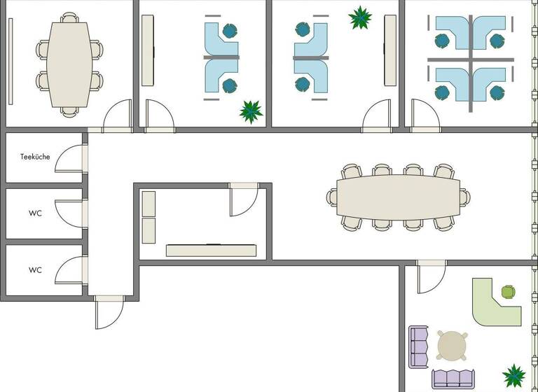 Bürofläche zur Miete provisionsfrei 230 m² Bürofläche Porschestrasse 2 Oeffingen Fellbach 70736