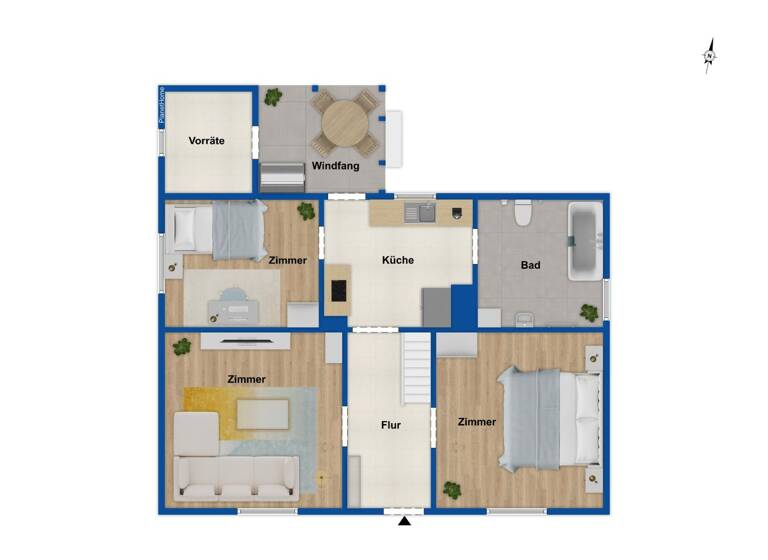 Einfamilienhaus zum Kauf 420.000 € 5 Zimmer 110 m² 610 m² Grundstück Wieck am Darß 18375