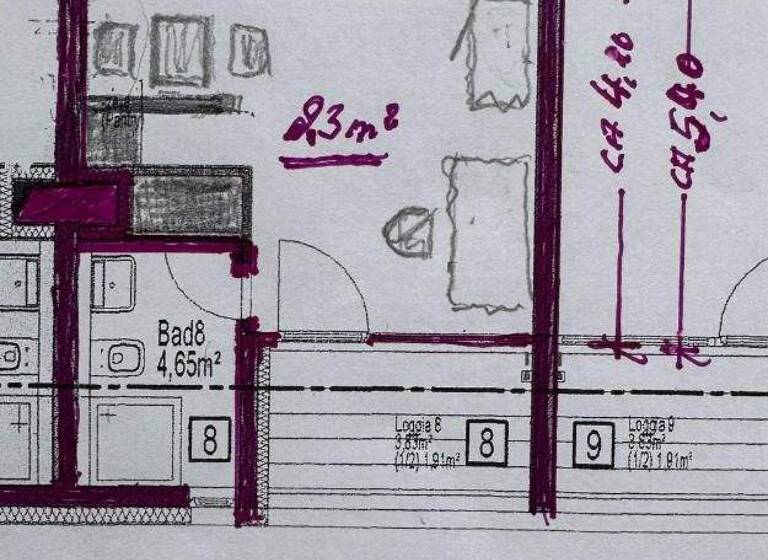 Studio zum Kauf 120.000 € 1 Zimmer 23 m² Olewig Trier 54296