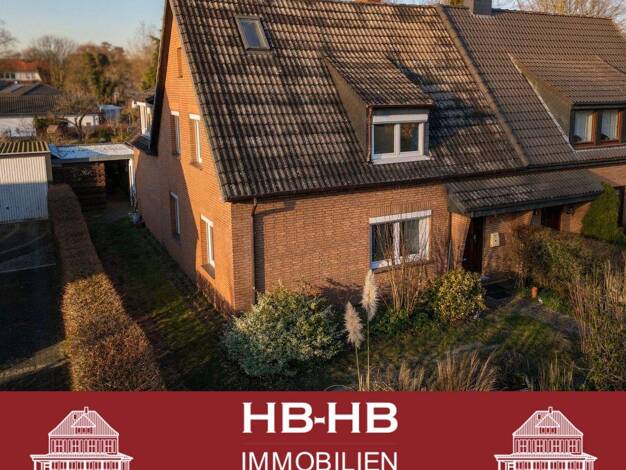 Doppelhaushälfte zum Kauf 299.000 € 5 Zimmer 170 m² 755 m² Grundstück Mittelshuchting Bremen 28259