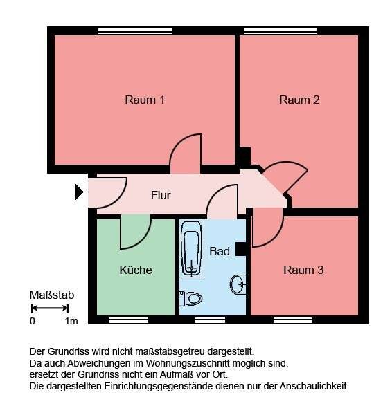 Wohnung zur Miete 429 € 3 Zimmer 60,9 m²<br/>Wohnfläche 1.<br/>Geschoss 17.03.2025<br/>Verfügbarkeit Dürerstraße 26 Hemer Hemer 58675
