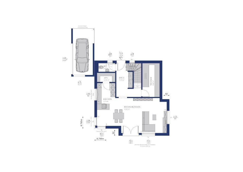 Einfamilienhaus zum Kauf 328.120 € 4 Zimmer 125 m²<br/>Wohnfläche 2.000 m²<br/>Grundstück Kranlucken Schleid 36419