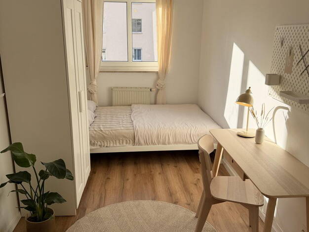 Studio zur Miete auf Zeit 500 € 1 Zimmer 9,5 m² Bergstraße 23, Göggingen Augsburg 86199
