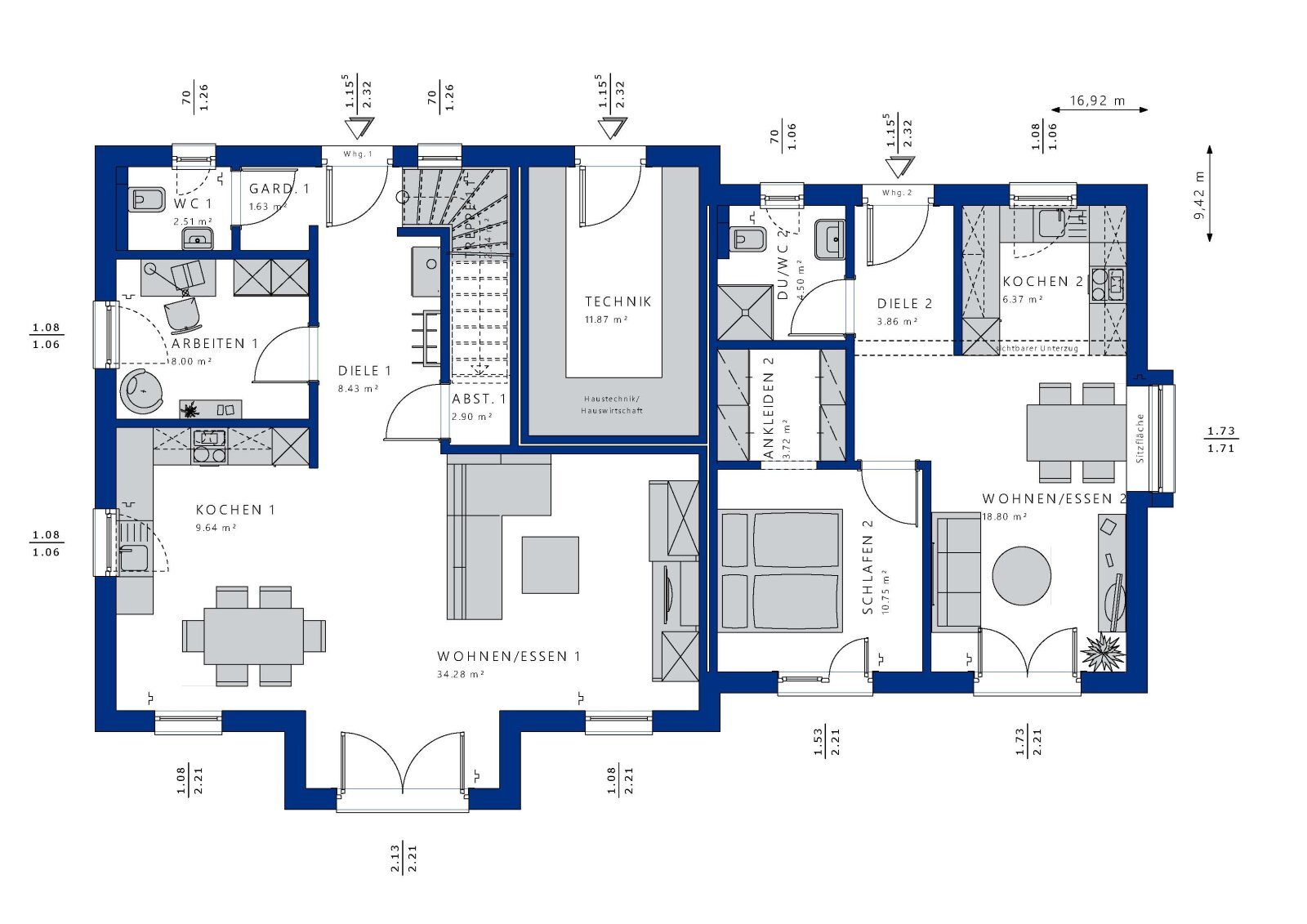 Mehrfamilienhaus zum Kauf 945.470 € 7 Zimmer 205 m²<br/>Wohnfläche 570 m²<br/>Grundstück Stein 24235