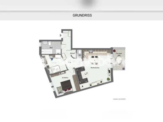 Wohnung zur Miete Tauschwohnung 1.038 € 3 Zimmer 82 m² EG Sasel Wandsbek 22177