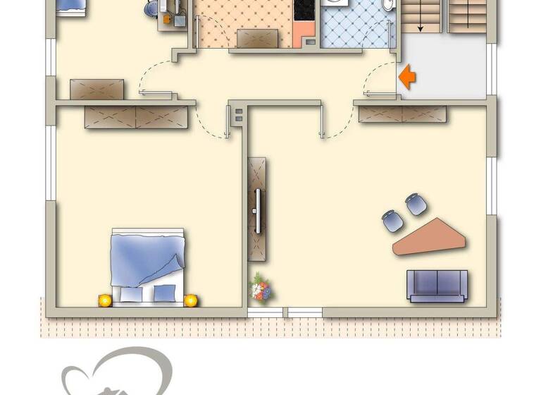 Wohnung zur Miete 855 € 3 Zimmer 90 m² 1. Geschoss Heiligenhaus Overath 51491