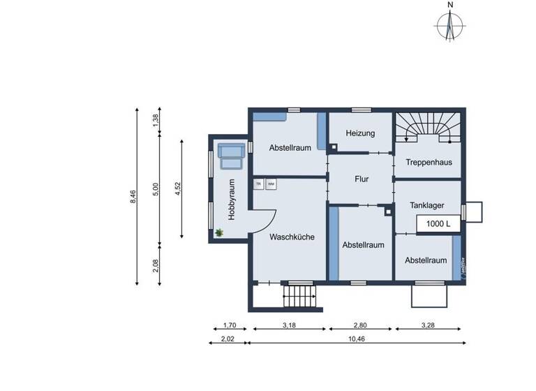 Mehrfamilienhaus zum Kauf 9 Zimmer 211 m²<br/>Wohnfläche 373 m²<br/>Grundstück Bernhausen Filderstadt / Bernhausen 70794