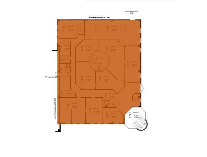 Bürofläche zur Miete 6,50 € 450 m²<br/>Bürofläche ab 450 m²<br/>Teilbarkeit Kimplerstraße 278-296 Fischeln - West Krefeld 47807