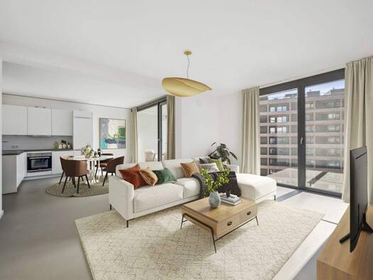 Wohnung zur Miete - Erstbezug 2.200 € 3 Zimmer 87,8 m² 6. Geschoss Heidestraße 39 Moabit Berlin 10557