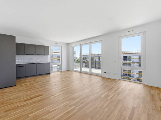 Wohnung zur Miete - Erstbezug 2.395 € 4 Zimmer 92,1 m² 3. Geschoss frei ab sofort Hans-Arnold-Engelhard-Straße 13 Ramersdorf-Perlach München 81735