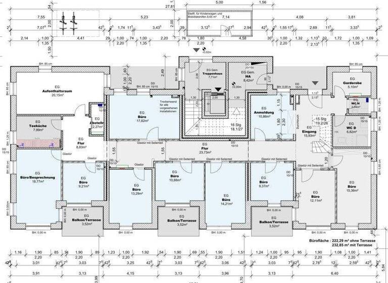 Wohnung zur Miete 720 € 2 Zimmer 77,6 m² 2. Geschoss Lage 32791