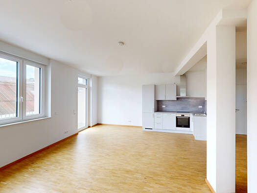 Wohnung zur Miete - Erstbezug 1.795 € 4 Zimmer 111,1 m² 2. Geschoss Marktplatz 9 Emmendingen 79312